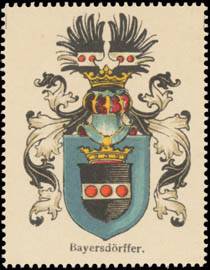 Bayersdörffer Wappen
