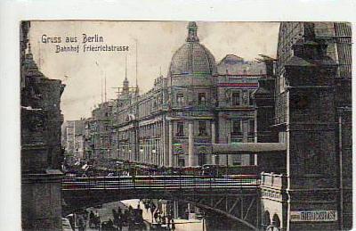 Berlin Mitte Friedrichstrasse Bahnhof 1908