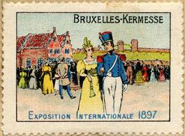 Exposition internationale 1897 Bruxelles - Kermesse