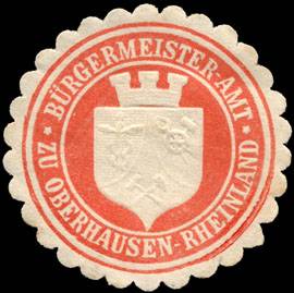 Bürgermeister - Amt zu Oberhausen - Rheinland