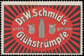 Dr. W. Schmids Glühstrümpfe