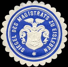Siegel des Magistrats zu Eisleben