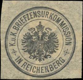 K.u.K. Briefzensurkommission in Reichenberg