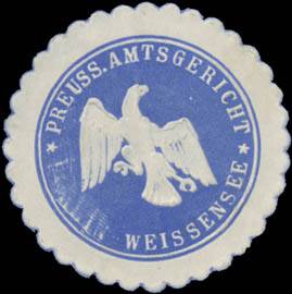 Pr. Amtsgericht Weißensee