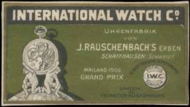 International Watch Co.
