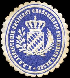 Königlich B. 8. Infanterie - Regiment Grossherzog Friedrich von Baden