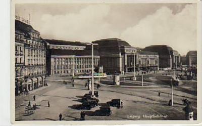 Leipzig Bahnhof ca 1935