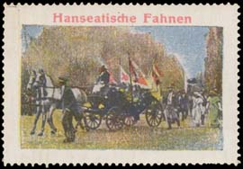 Hanseatische Fahnen
