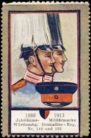 Württembergisches Grenadier-Regiment Nr. 119 und 123