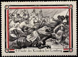 Flucht der Kosaken bei Lemberg