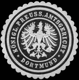 Königlich Preussisches Amtsgericht - Dortmund