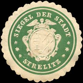 Siegel der Stadt - Strelitz