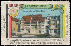 Burgplatz mit Gildehaus in Braunschweig