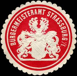 Bürgermeisteramt Strassburg im Elsass
