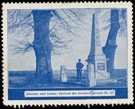 Denkmal des Infanterieregiments Nr. 57