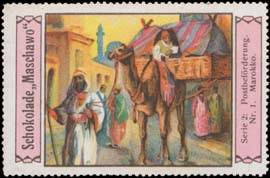 Postbeförderung Marokko