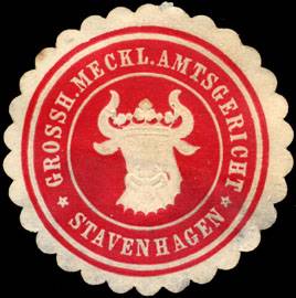 Grossherzoglich Mecklenburgische Amtsgericht - Stavenhagen