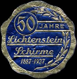 50 Jahre Lichtenstein Schirme