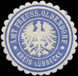 Amt Preuss. Oldendorf Kreis Lübbecke