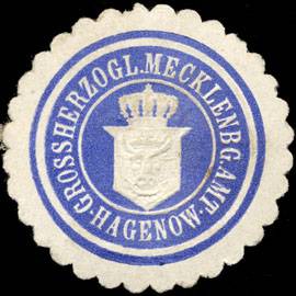 Grossherzoglich - Mecklenburgisches Amt Hagenow