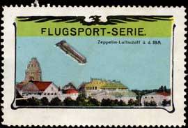 Zeppelin - Luftschiff über der IBA