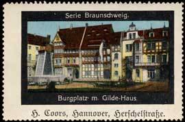 Burgplatz mit Gilde-Haus