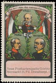 Moltke, Wilhelm I, Bismarck