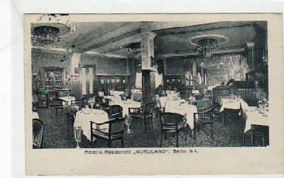 Berlin Mitte Restaurant Nordland 1927