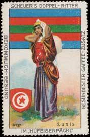Flagge Tunis