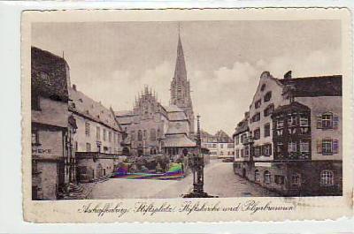 Aschaffenburg Stiftplatz ca 1930