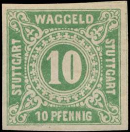 Waggeld 10 Pfennig