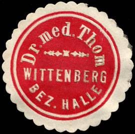 Dr. med. Thom - Wittenberg - Bezirk Halle