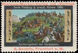 Artilleriegefecht bei Gerchsheim