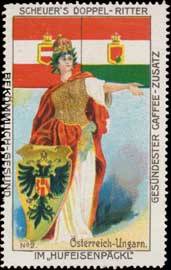 Flagge Österreich-Ungarn