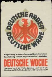 Deutsche Arbeit-Deutsche Ware