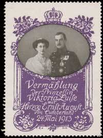 Hochzeit Ernst August & Viktoria Luise