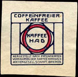Coffeinfreier Kaffee