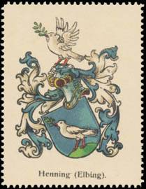 Henning (Elbing) Wappen