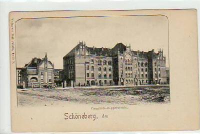 Berlin Schöneberg Doppelschule ca 1900