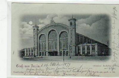 Berlin Mitte Stettiner Bahnhof 1899