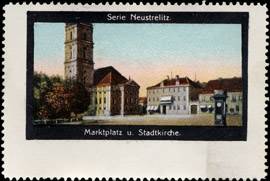 Marktplatz und Stadtkirche