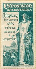Exposition internationale Bruxelles tervueren 1897 fetes diverses & attractions