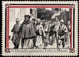 Die ersten gefangenen Turkos in Munster