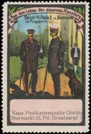 Kaiser Wilhelm II. und Bismarck