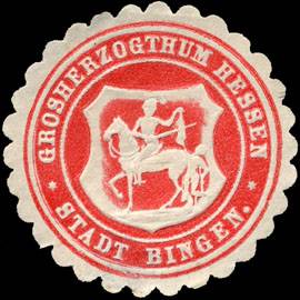 Grosherzogthum Hessen - Stadt Bingen