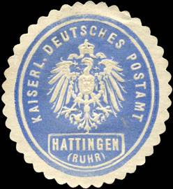 Kaiserlich Deutsches Postamt - Hattingen (Ruhr)