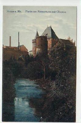 Neuss am Rhein Römerturm ca 1915