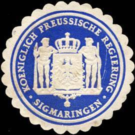 Koeniglich Preussische Regierung - Sigmaringen
