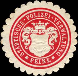 Städtische - Polizei - Verwaltung Peine