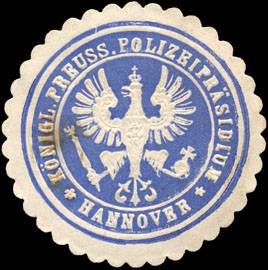 Königlich Preussische Polizeipräsidium - Hannover